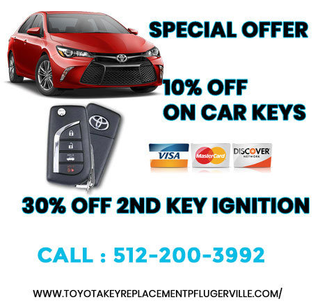 Coupon Toyota Key Replacement Pflugerville 